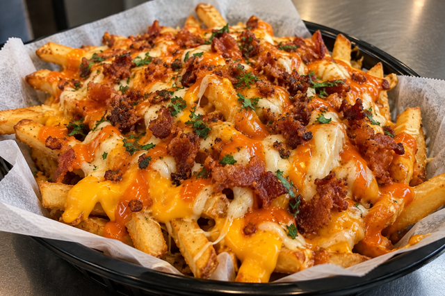 Crazy Loaded Fries.
