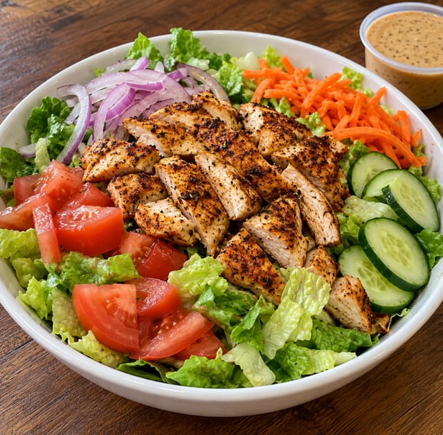 Chicken Cajun Salad.