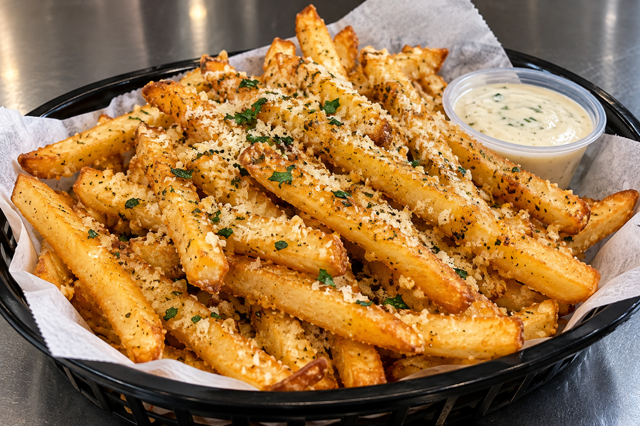 Garlic Parmesan Fries.