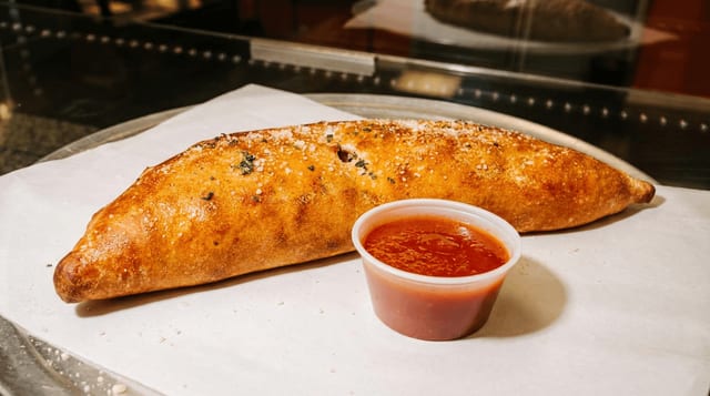 Buffalo Chicken Calzone.