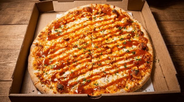 Buffalo Chicken Pizza.