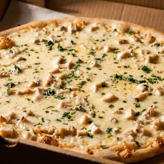 Chicken Alfredo Pizza