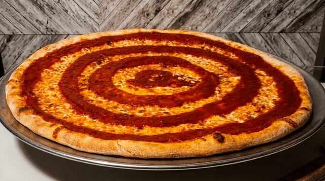 Sweet Sauce Pizza.
